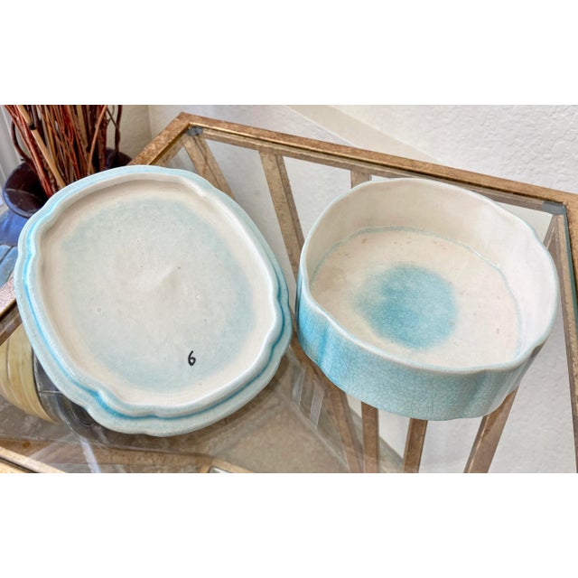 Circa 1930 Robertson Pottery Hollywood Whatnot Lidded Box For Sale - Image 10 of 13