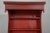 Shaker Style Country Red Painted Finish Hutch For Sale - Image 4 of 12