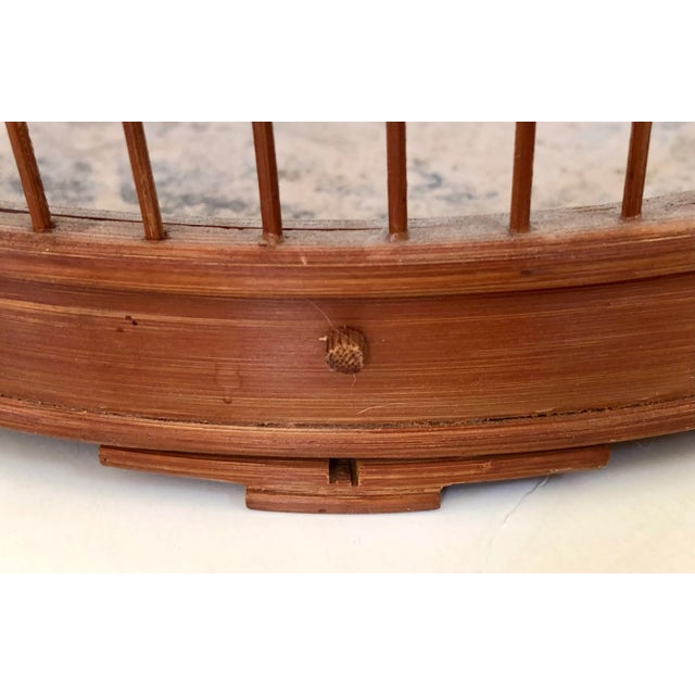 Chinoiserie Vintage Chinese Bird Cage For Sale - Image 3 of 4