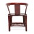 Chinese Red Lacquer Roundback Chair, 19th C. For Sale - Image 4 of 8
