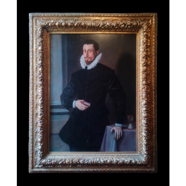 Tiberio Titi (Florence, Italy, 1573 – 1638) Title: Portrait of a Gentleman Medium: Oil on panel Dimensions: Without frame...