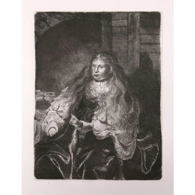 Artist: Rembrandt van Rijn, After by Amand Durand, Dutch (1606 - 1669) Title: La Femme de Rembrandt (B340) Year of...