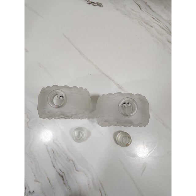 1900s 2 Lalique Dahlia Perfume Bottles For Sale In Seattle - Image 6 of 9