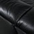 Fiandra Modular Black Leather Sofa by Vico Magistretti for Cassina, 1980, Set of 5 For Sale - Image 9 of 11