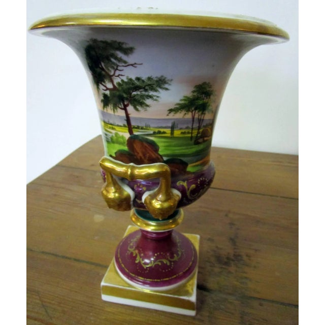 Old Paris Campagna Form Urns - a Pair For Sale - Image 4 of 11