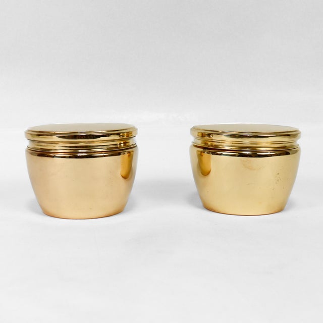 Pair of Tiffany & Co. Gilt Sterling Silver Boxes, No. 21618 For Sale - Image 10 of 17