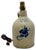 This Really is a Great Looking Authentic Antique American Primitive Stoneware Jug. Circa Approx 1870s. At Some Point in...