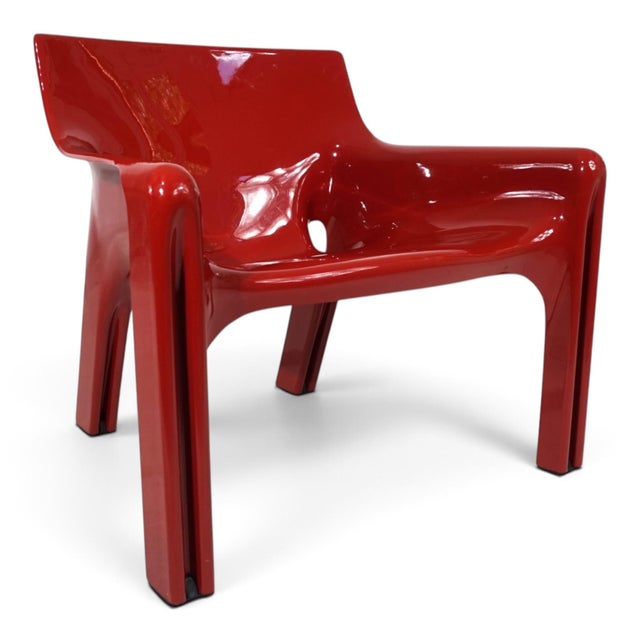 Vicario Lounge Chair by Vico Magistretti for Artemide, 1970 For Sale - Image 12 of 17