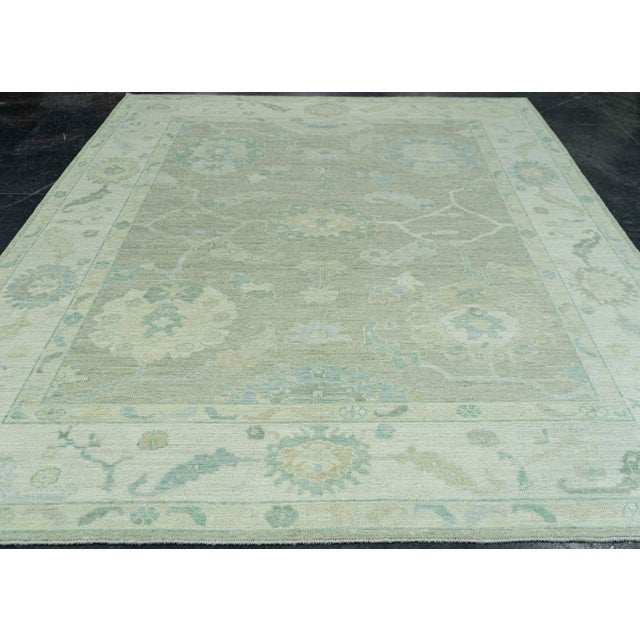Early 21st Century Turkish Oushak Rug 8' x 10'3" #19305 For Sale - Image 5 of 8