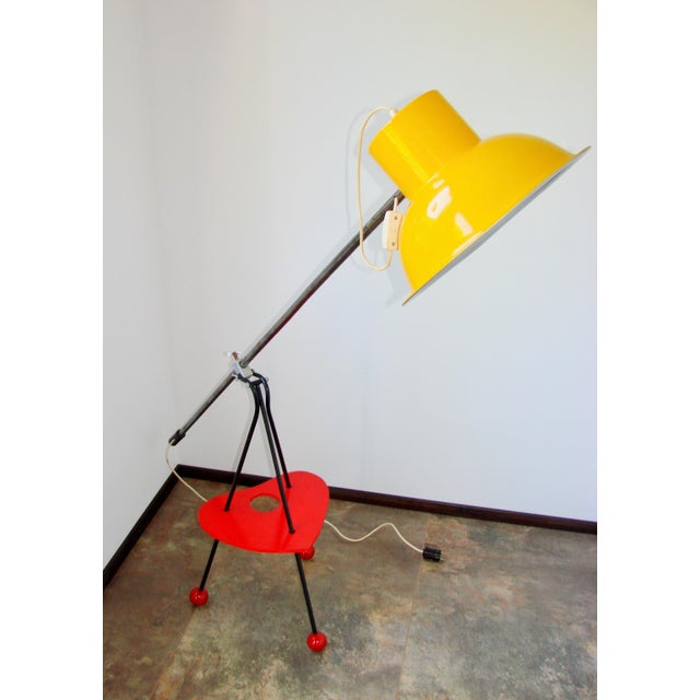 Floor Lamp, Poland, 1960s For Sale - Image 10 of 14