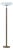 Model 2614 Floor Lamp from Bröderna Malmströms Metallvarufabrik For Sale