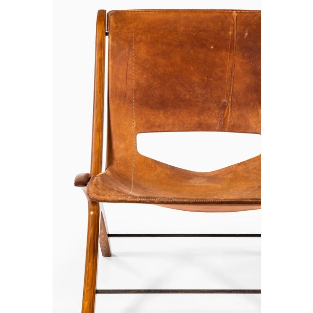 Mid-Century Modern Easy Chair by Peter Hvidt & Orla Mølgaard-Nielsen for Fritz Hansen, 1950s For Sale - Image 3 of 15