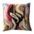 Contemporary Velvet Ikat Bohemian Throw Pillow For Sale