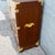 Chinese Vintage Chinese Wooden Highboy Armoire With Gold Accents For Sale - Image 3 of 10