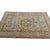 1940s Vintage Malayer Rug | Ivory and Light Blue Central Medallion | 4x7 For Sale - Image 5 of 6