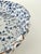 American 1970s Bybee Pottery Kentucky Blue and White Splatterware or Sponge Pie Dish For Sale - Image 3 of 8