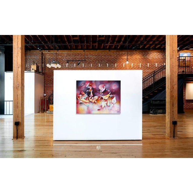 This is a one of a kind original abstract painting on canvas by Southern California artist, Daniel Ketelhut. Its...