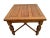 English Early 20th Century English Tudor Expansion Table Turned Baluster Legs Quarter Sawn Oak, X-Stretcher For Sale - Image 3 of 14