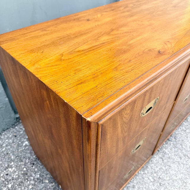 Drexel “Passages” Campaign Style Dresser For Sale - Image 11 of 11