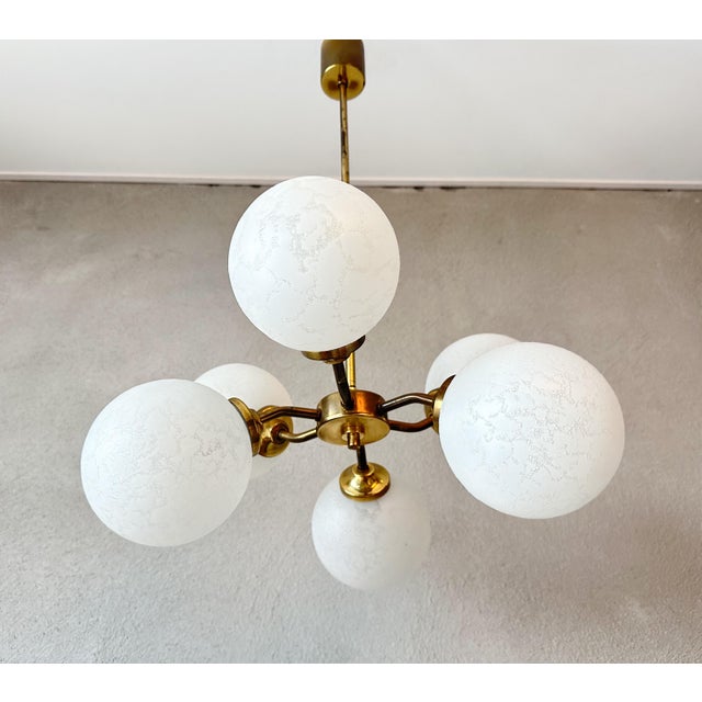 Vintage Sputnik Chandelier, 1970s For Sale - Image 12 of 15