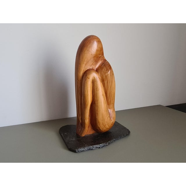 Wood Unknow, Untitled, 1970s, Olive Wood For Sale - Image 7 of 11