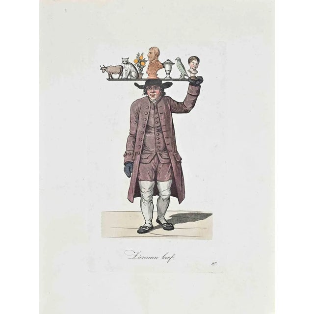 Christoph Suhr, Ziererein Koof, Etching, 1808 For Sale