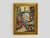 Unknown, Market Scene, 1980s, Oil on Cardboard and Wood For Sale - Image 8 of 8