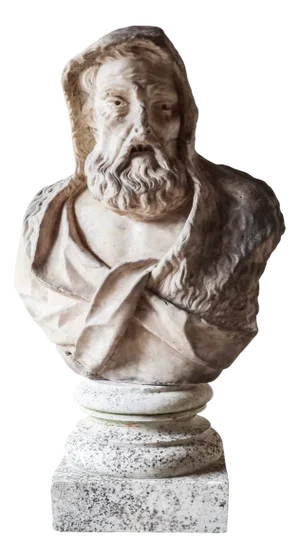 Italian Artist, Baroque Bust, 1700, Carrara Marble