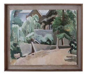 Rudolph Ihlee, Collioure, 1928, Oil on Canvas, Framed