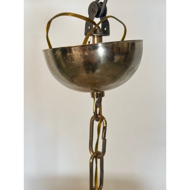 Glass Vintage Murano Glass Chandelier, 1970s For Sale - Image 7 of 12