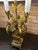 Pair of Mid-Century Italian Gilt Botanical Candelabra Lamps For Sale - Image 12 of 12
