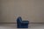 Mid-Century Modern Postmodern Leather Armchair by Nicoletti Salotti, Italy, 1980s For Sale - Image 3 of 15