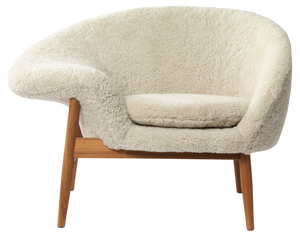 Fried Egg Left Lounge Chair by Warm Nordic