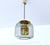 Mid-Century Modern Vintage Gilded Glass Pendant Light from Erco, 1970s For Sale - Image 3 of 13