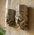 A Pair of Vintage Gothic Revival Cast Stone Grotesque Mascaron Wall Plaques For Sale - Image 9 of 12