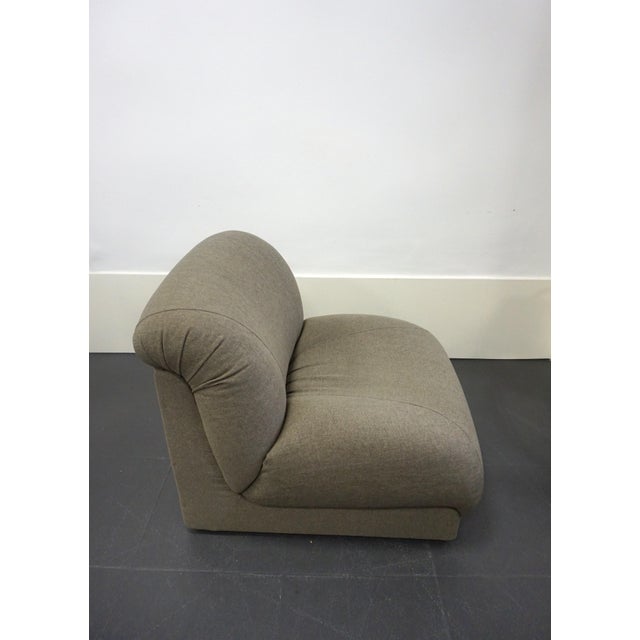 Forest Green Vintage Italian Chairs by Doimo Salotti, 1970s, Set of 2 For Sale - Image 8 of 10