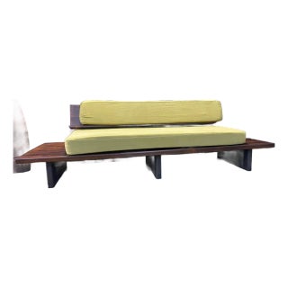 1950s Mid Century American Rosewood Daybed For Sale