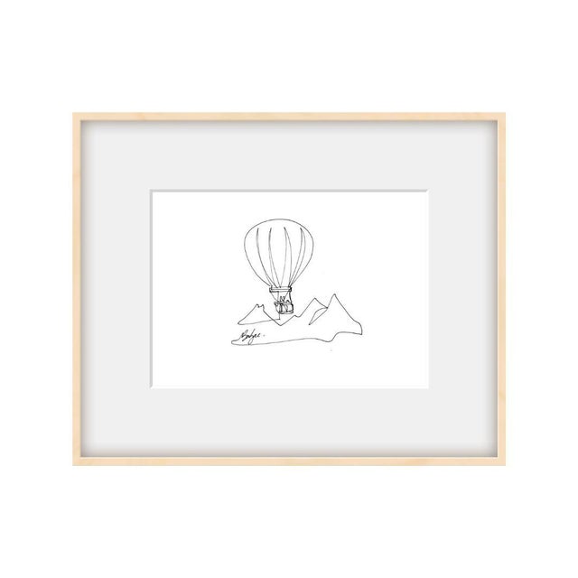 Paper Balzac, Hot Air Balloon, 2023, Print For Sale - Image 7 of 10