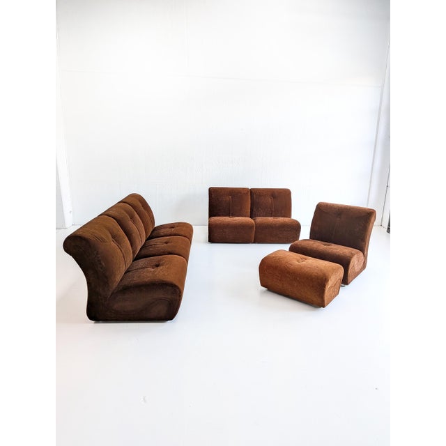 Vintage Space Age Modular Sofa, 1970s, Set of 8 For Sale - Image 13 of 13