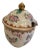 1920s Samson Covered Porcelain Jam or Mustard Pot For Sale