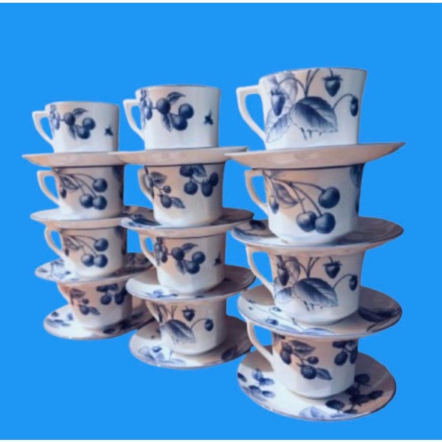 1990s Tiffany & Co. Nature Bone China Tea Sets Collection Made in England - 24 Pieces For Sale In Miami - Image 6 of 11