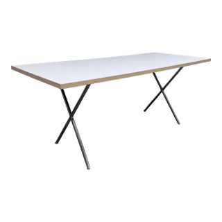 George Nelson for Herman Miller Nelson X-Leg Dining Table/Desk For Sale