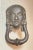 Antique 19th Century Egyptian Revival Sphinx Cast Iron Figural Door Knocker For Sale - Image 9 of 11