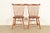 L. & J. G. Stickley American Colonial Solid Cherry Wood Spindle Back Windsor Side Chairs or Dining Chairs, Pair For Sale - Image 16 of 16