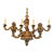 19th Century French Giltwood Chandelier For Sale