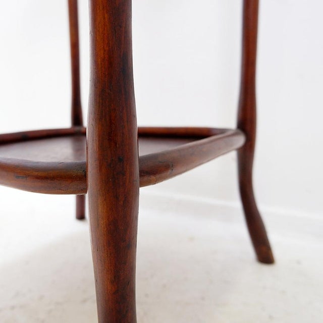 Art Nouveau Bentwood Side Table by J&J Kohn, 1920s For Sale - Image 3 of 16
