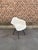 Vintage Fiberglass Armchair in Parchment by Charles Eames for Herman Miller, 1970s For Sale - Image 11 of 16