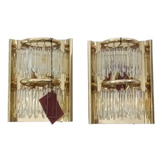 Wall Lights from Lumica, 1970s, Set of 2 For Sale