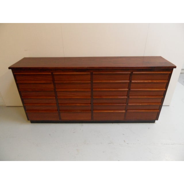 Great condition with good sliding drawers.