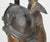 Stone Late 19th Century Hermès Statue Lamp With Greek Key Glass Shade For Sale - Image 7 of 10